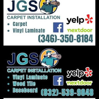 Avatar for JGS CARPET INSTALLATIONS LLC