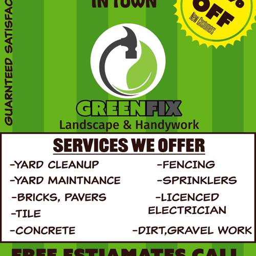 GeenFix Flyer