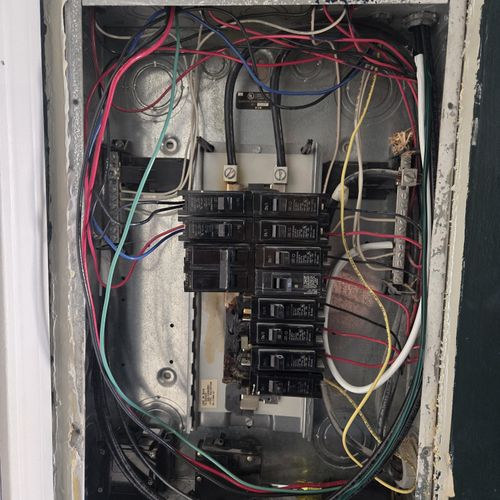 Circuit Breaker Panel or Fuse Box Installation