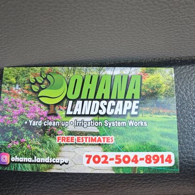 Avatar for OHANA LANDSCAPE And pex line repair