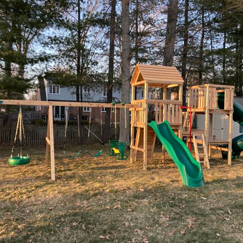 Play Equipment Construction and Assembly