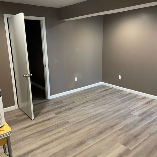 Bedroom addition for basement finish