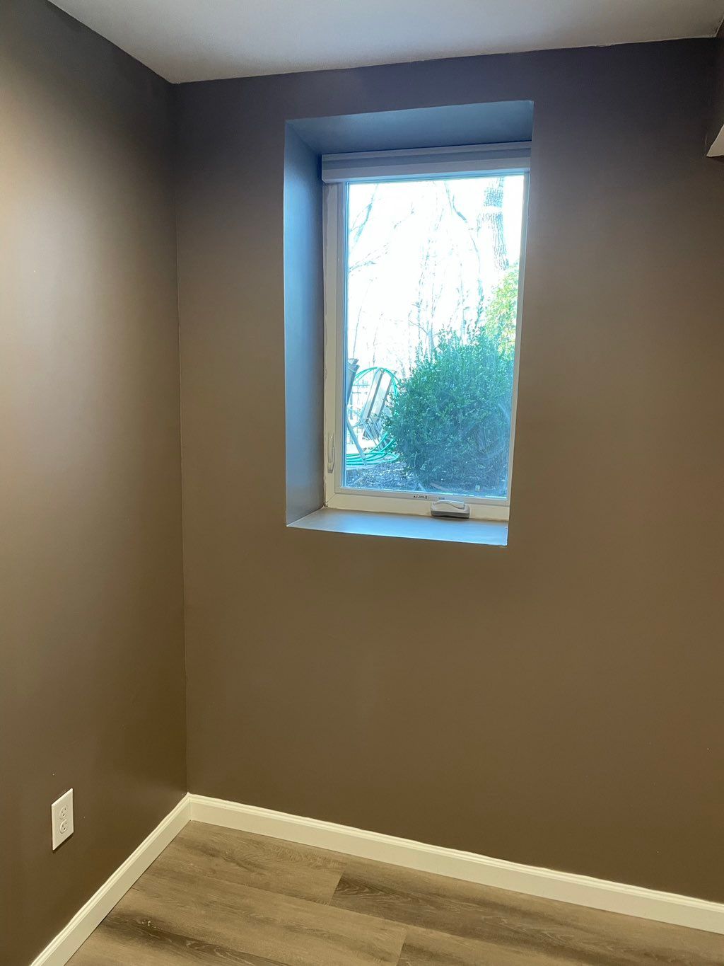 Casement window install for basement finish 