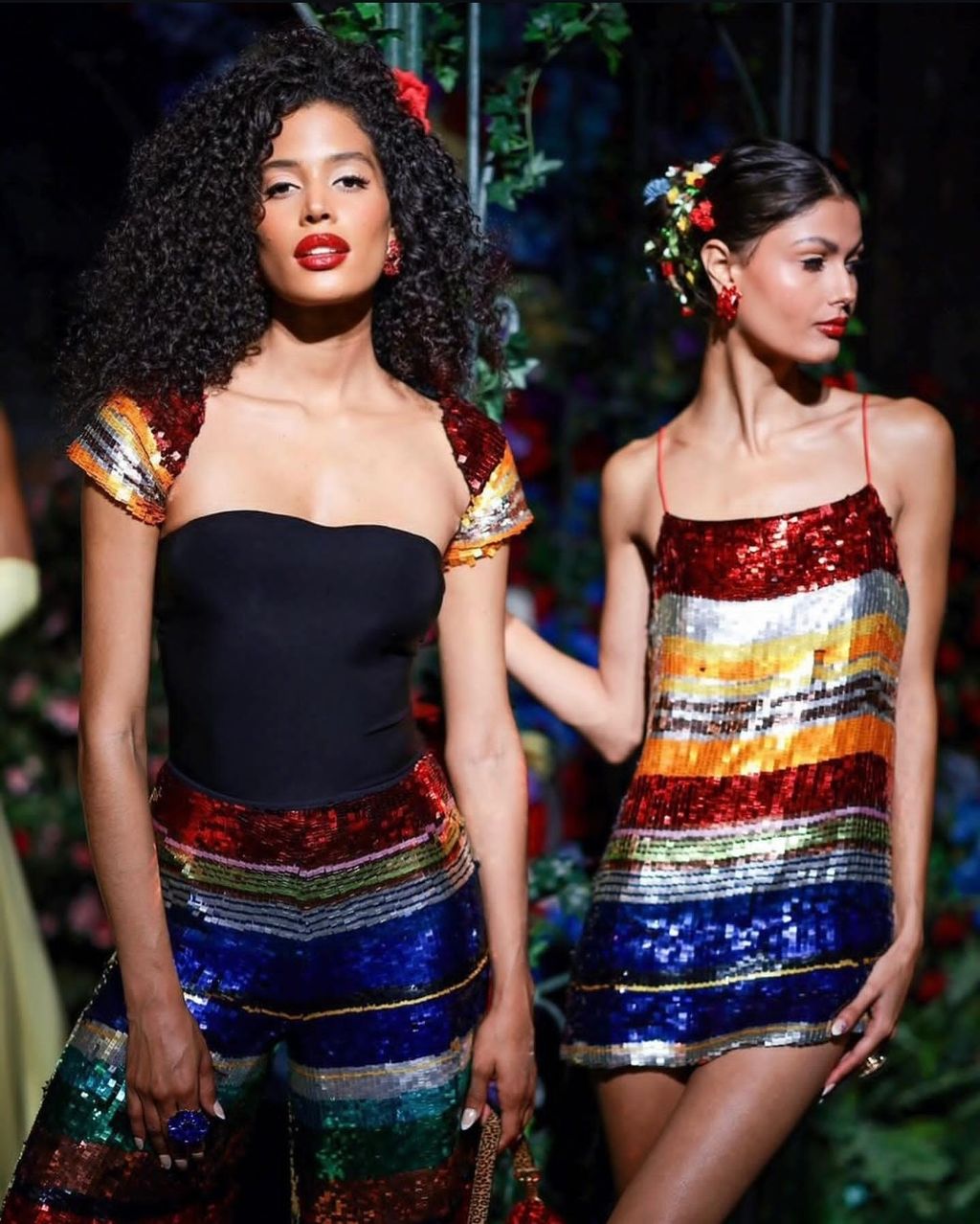Alice and Olivia Fashion show presentation