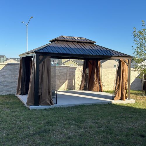 Gazebo Installation and Construction