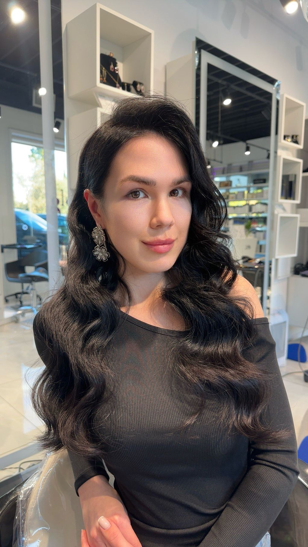 Hair coloring, hairstyle