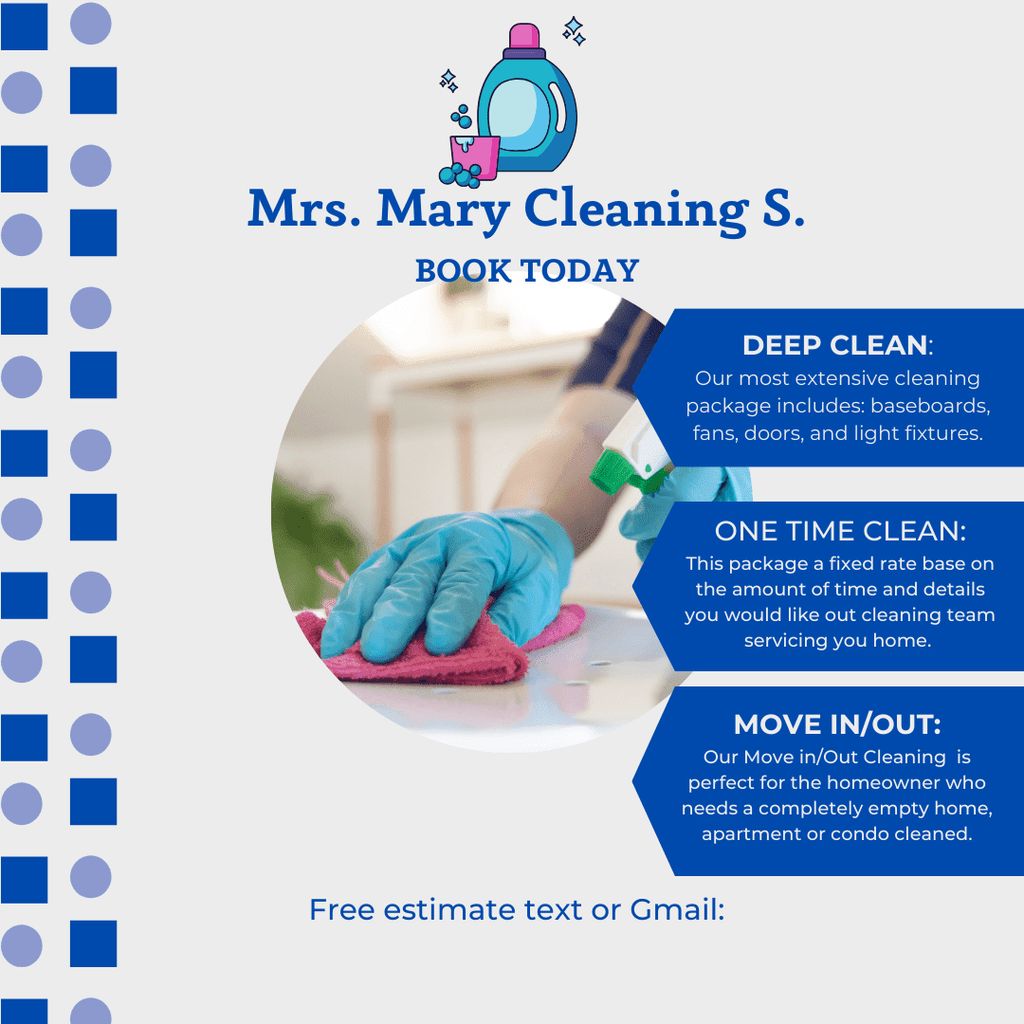 Mrs. Mary Cleaning Service LLC.