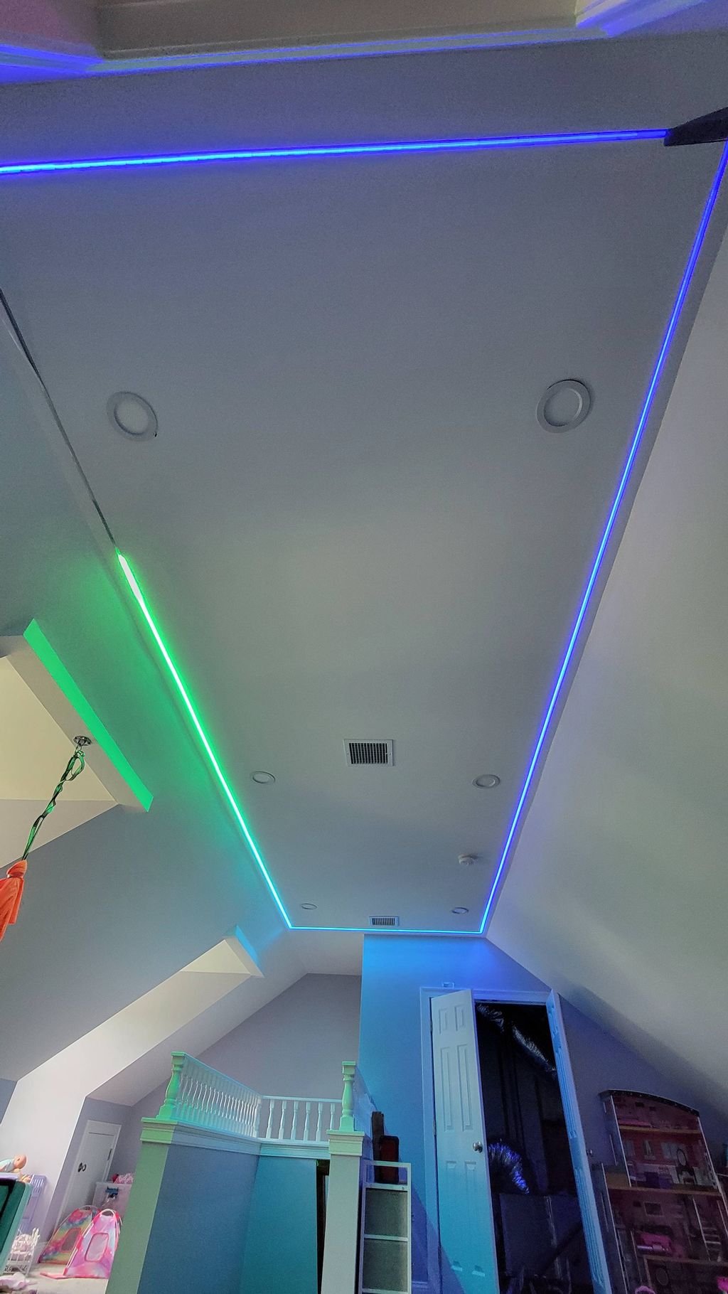 these leds are color chasing . Only if you want th
