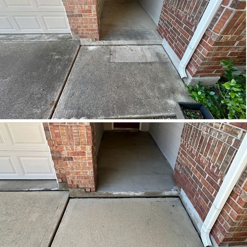 Entryway cleaning