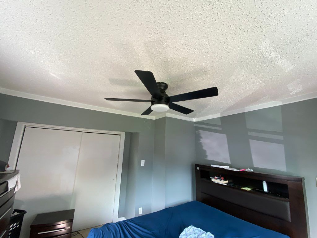 Added fan for master bedroom.