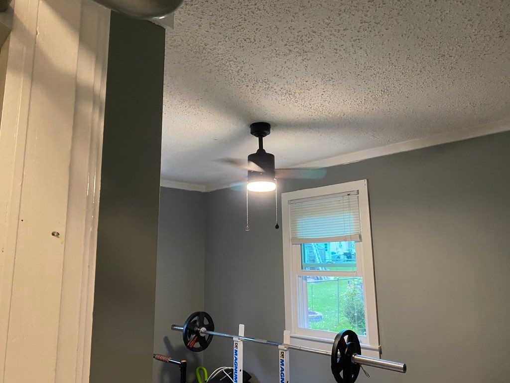 Added fan to gym room.