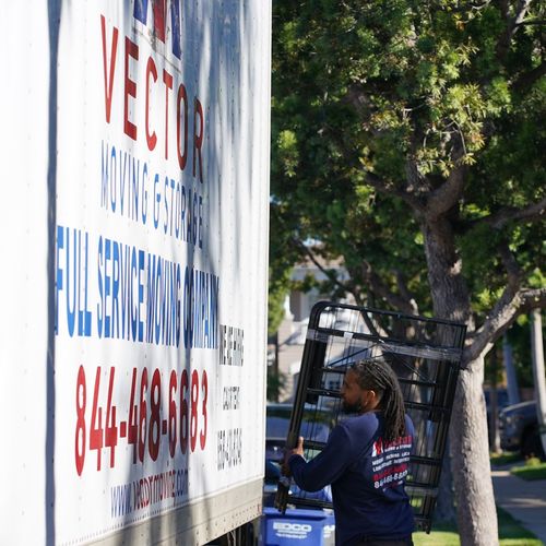 Truck loading San Diego movers