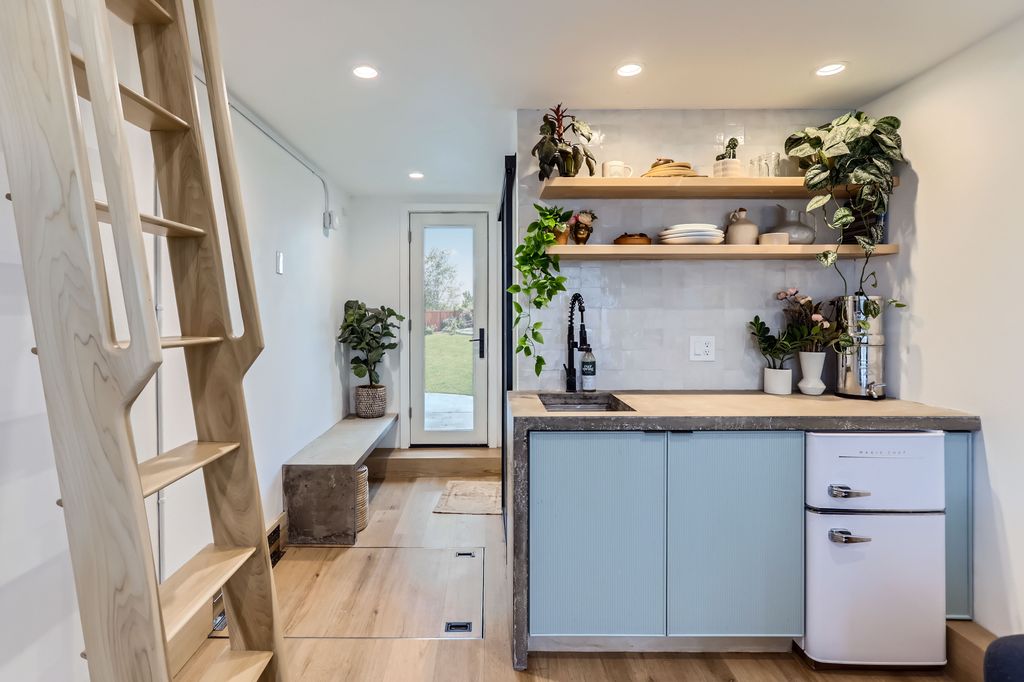 Garage to loft conversion, Denver, CO