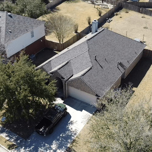 Malarkey Vista Shingles in "Natural Wood"