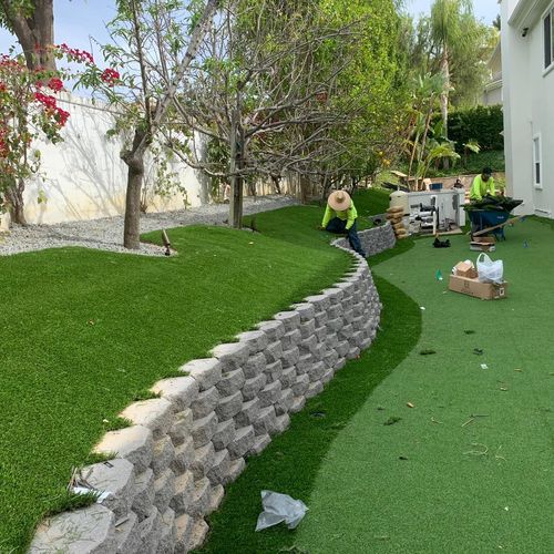 Artificial Turf Installation