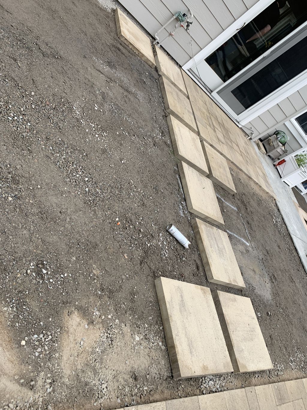 patio in process