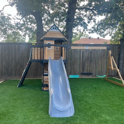 Play Equipment Construction and Assembly