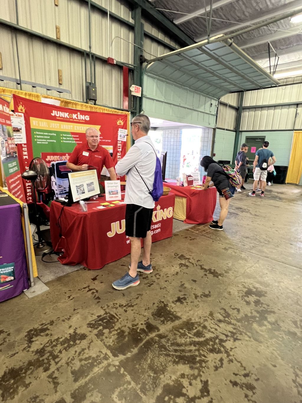 We enjoy engaging with community members by attend