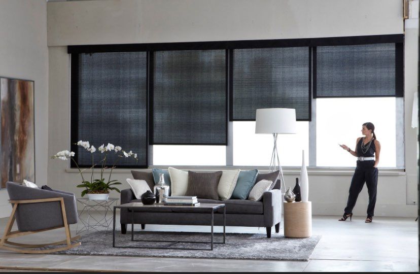 Motorized Shades with Remote