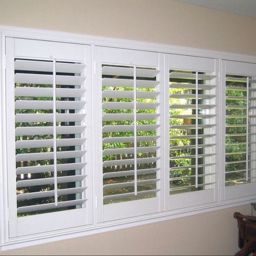 Plantation Shutters (Poly Vinyl)