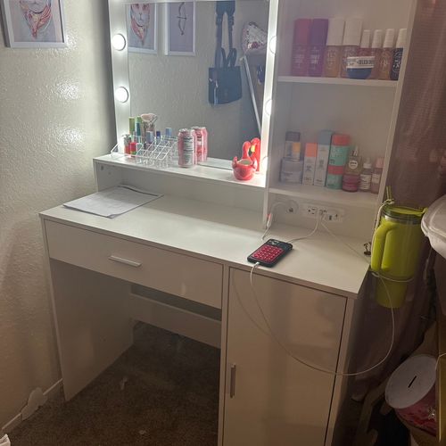 Alex made my daughters day. I bought her a vanity 