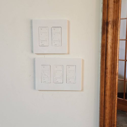 Lutron smart switches!