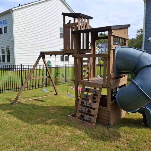 Play Equipment Construction and Assembly