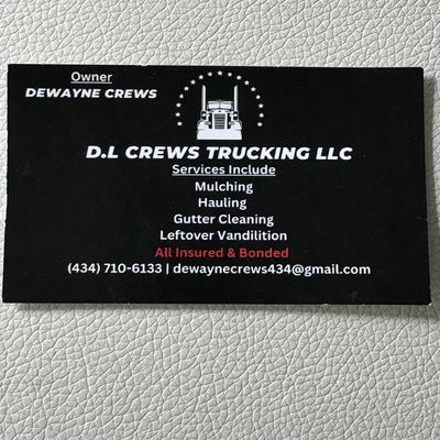 Avatar for D L Crews trucking LLC