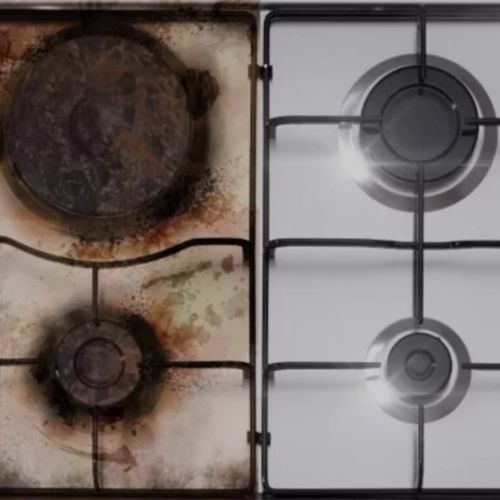 Stove top cleaning/restoring 