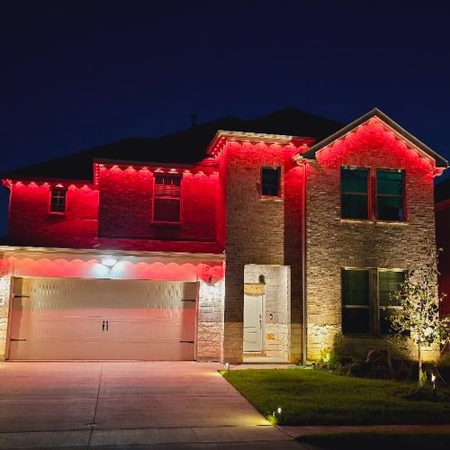 Holiday Lighting Installation and Removal