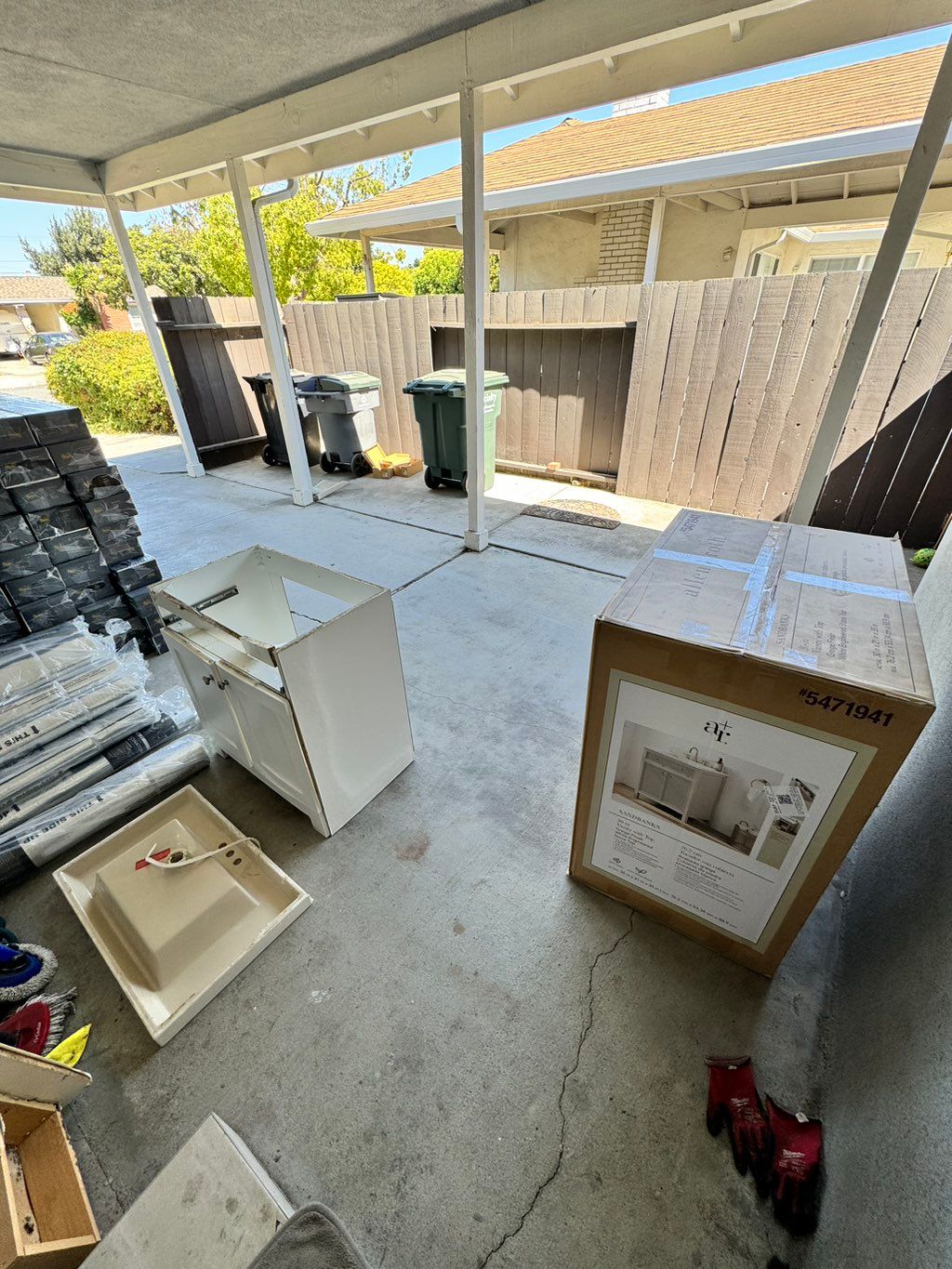 Furniture assembly.