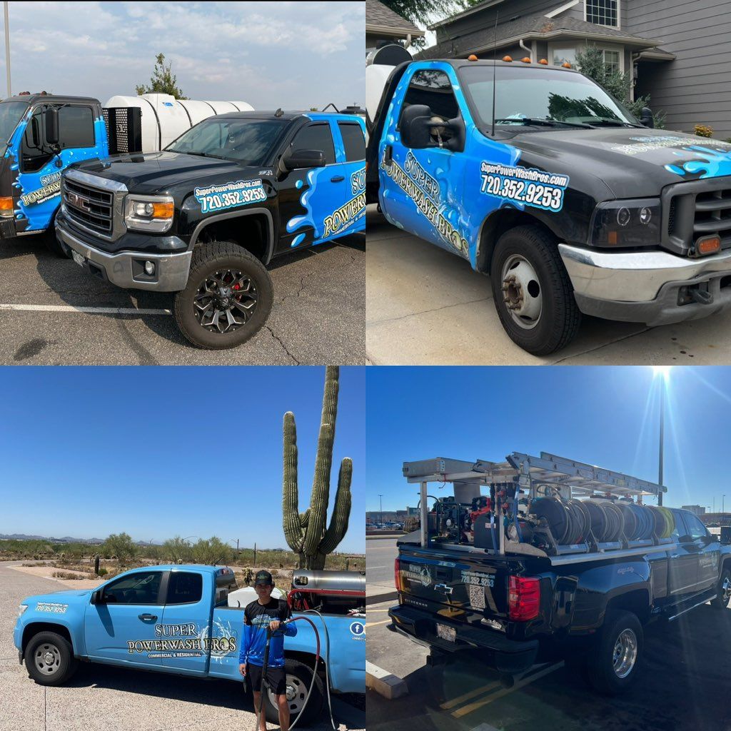 Our trucks! 