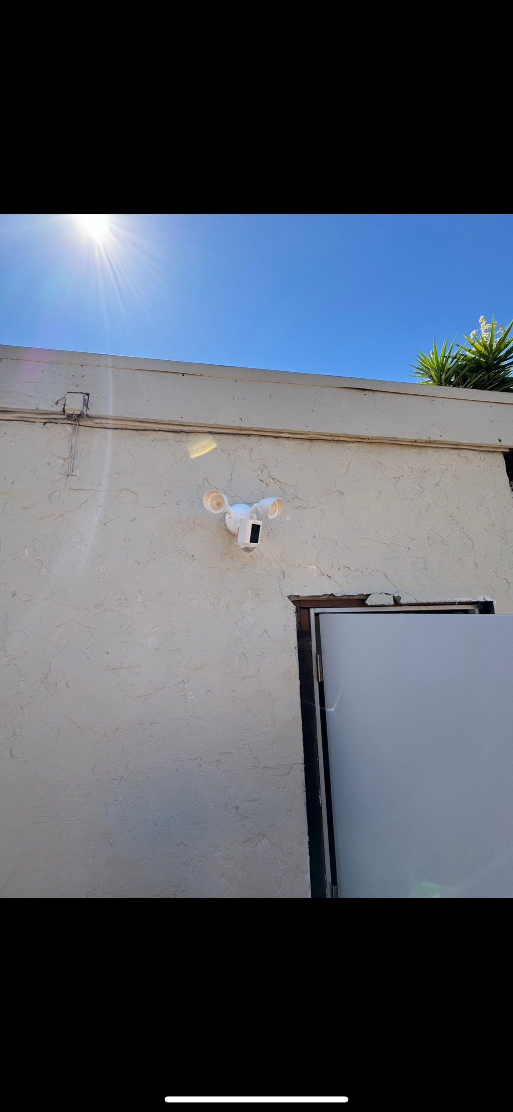 Ring security camera with light 