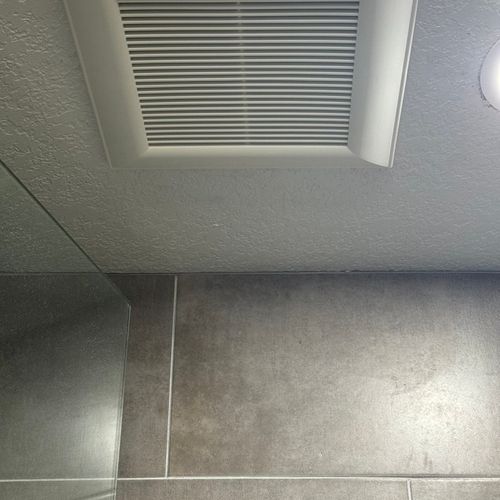 Exhaust Fan installation 