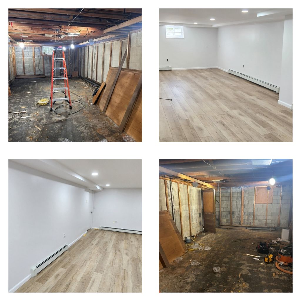 basement remodeling after water damage