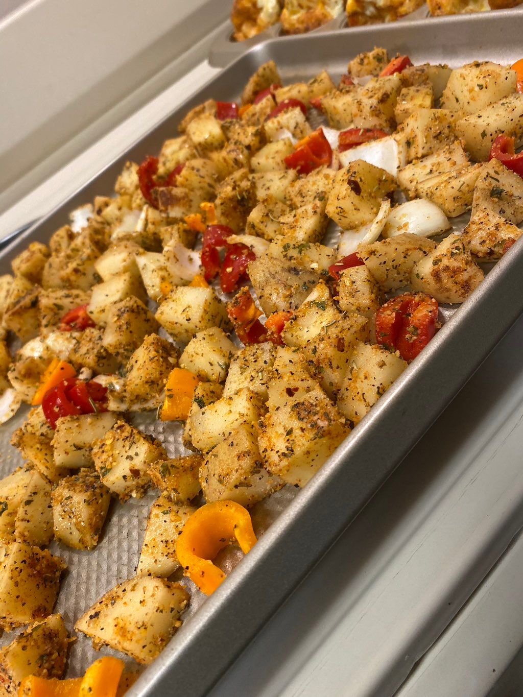 Oven roasted potatoes 