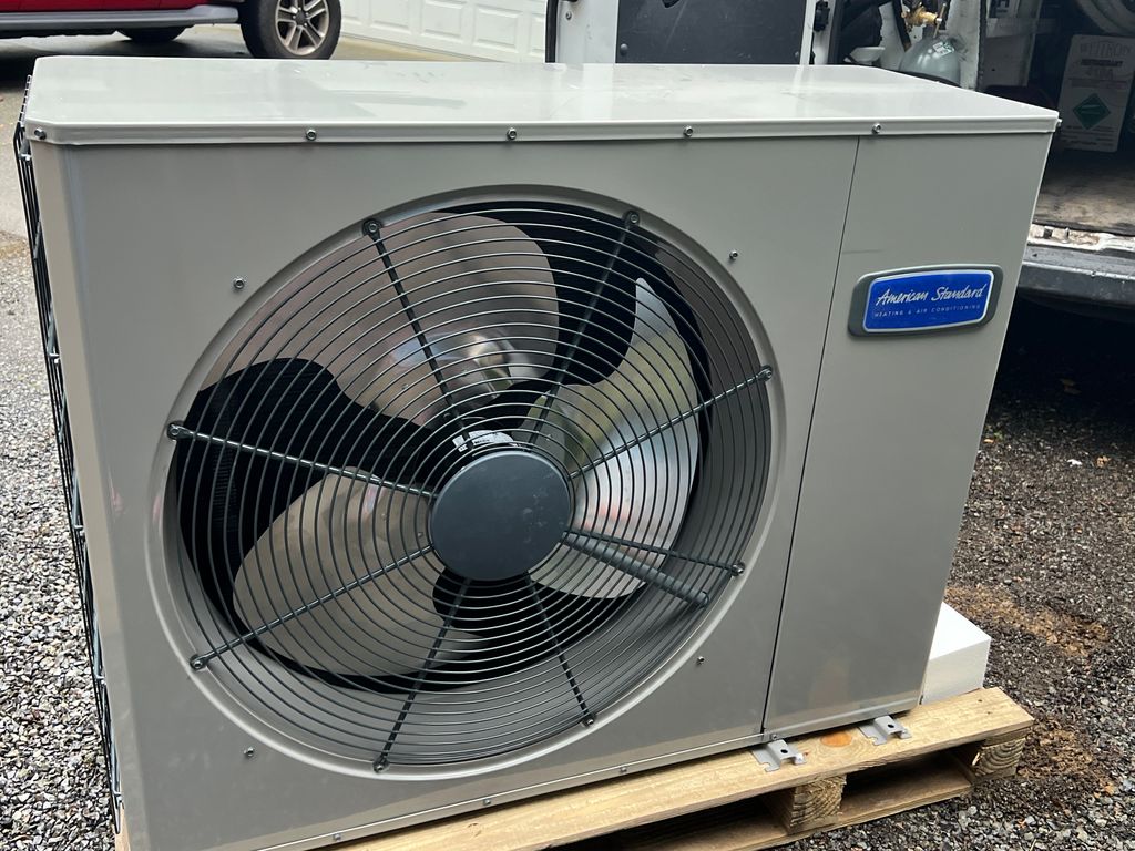 American Standard heat pump install 