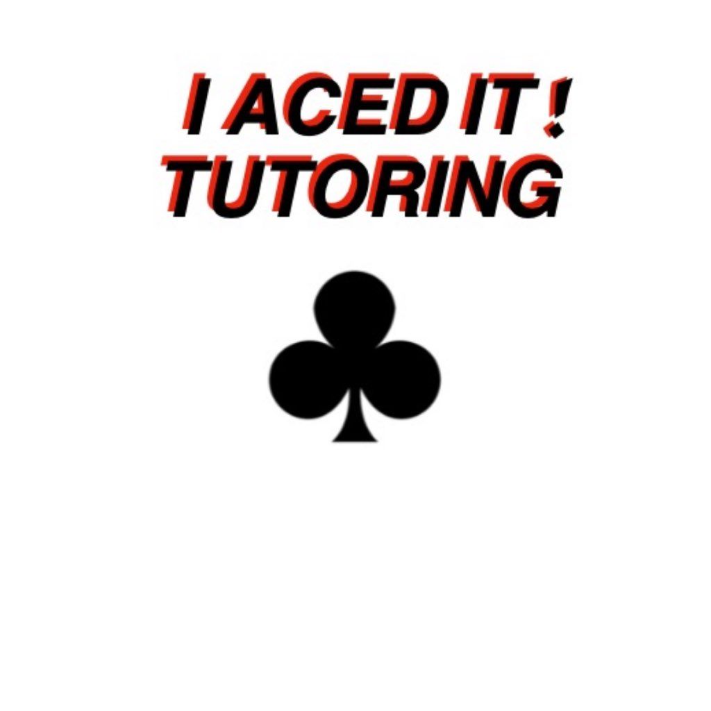 I Aced it Tutoring