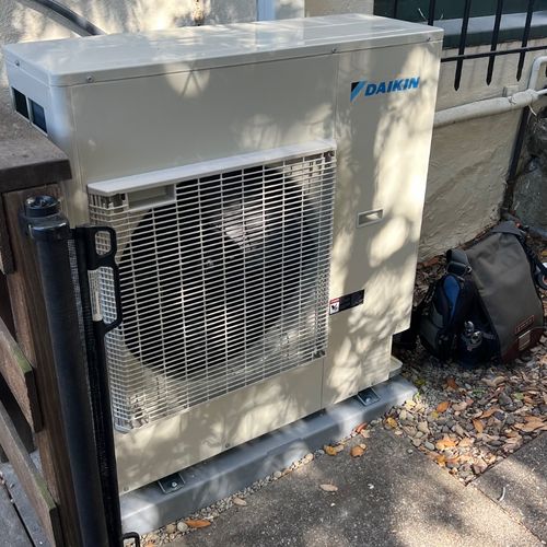 I recently worked with FUSE HVAC to have a Daikin 