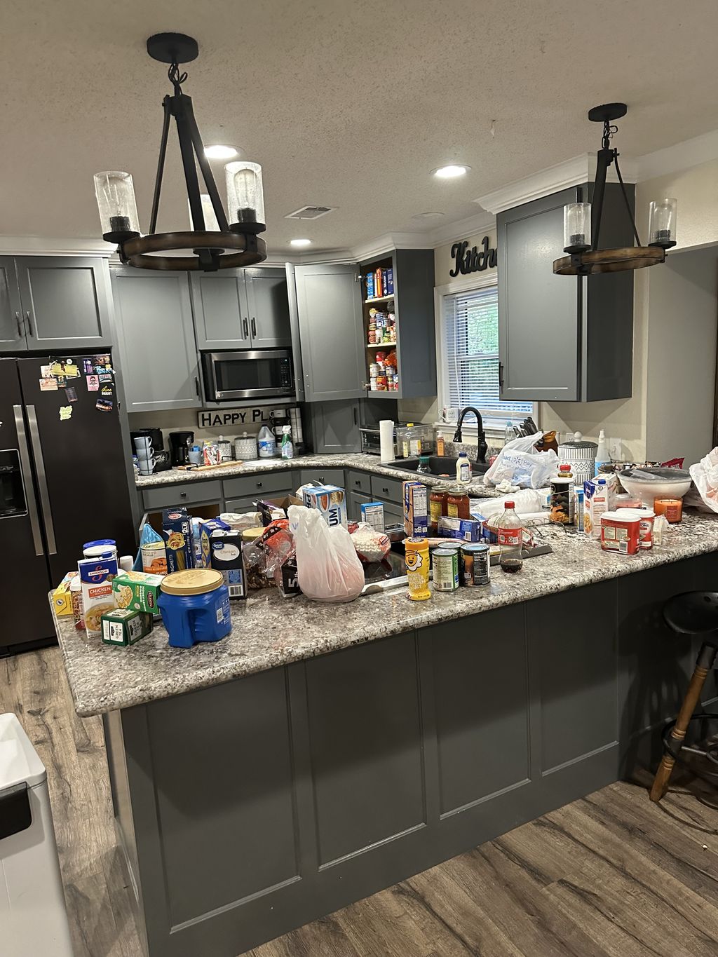 Total kitchen declutter/organize project
