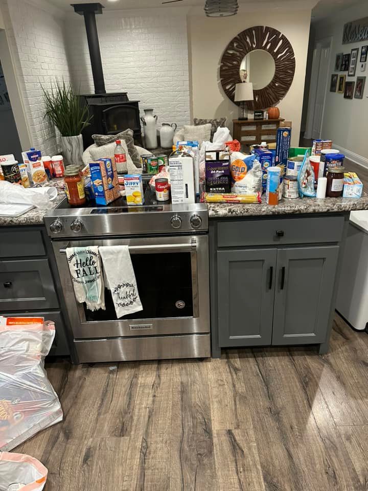 Total kitchen declutter/organize project