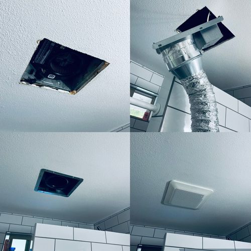 Panasonic bathroom fan replacement 