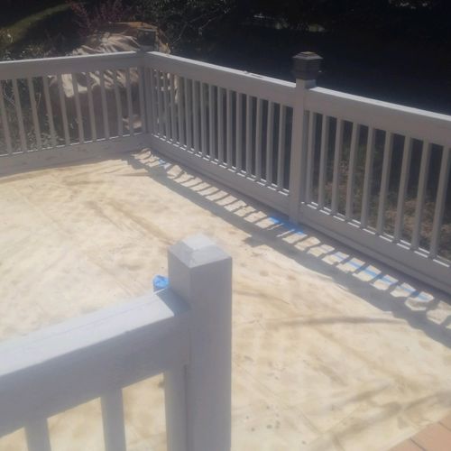 Deck Staining and Sealing