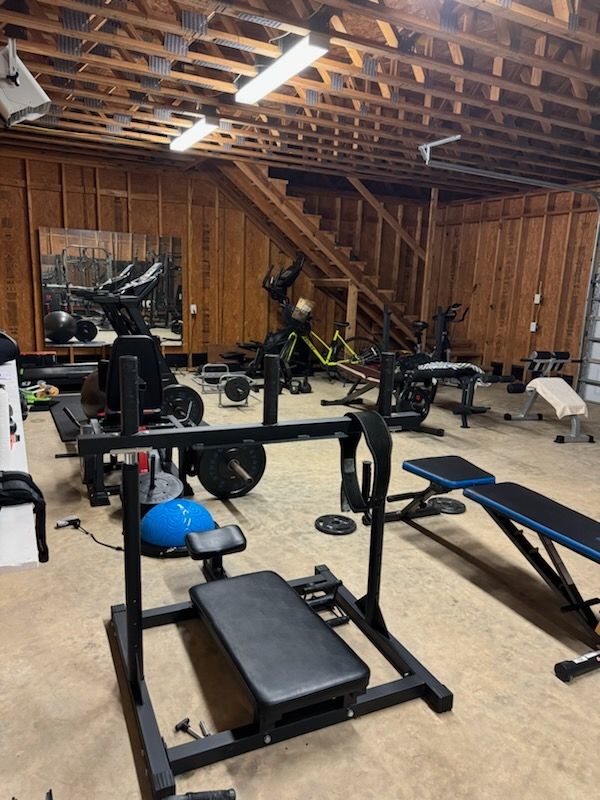 before we removed the workout equipment for floor 