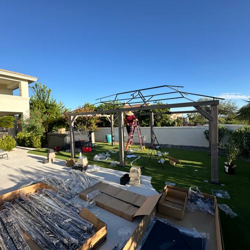 Gazebo Installation and Construction