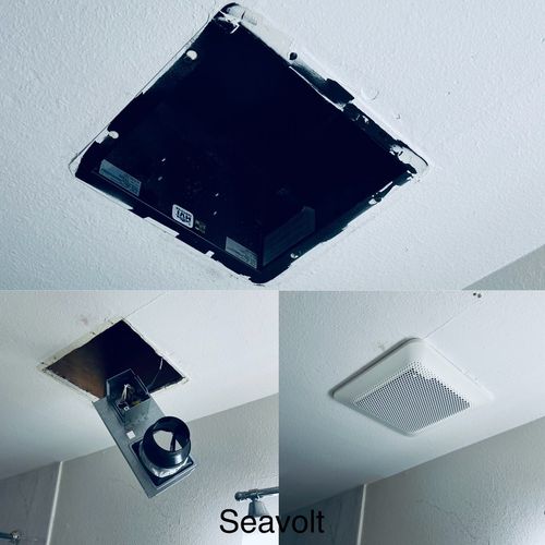 Panasonic bathroom fan replacement 