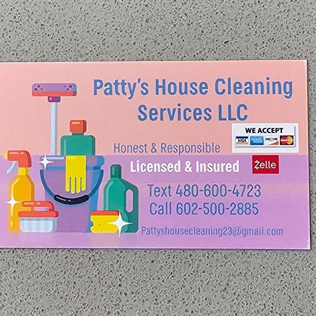 patty's house cleaning services