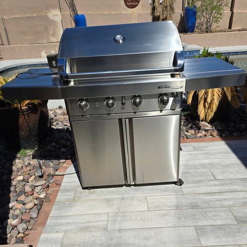 My grill looks like new. It also works like new. H