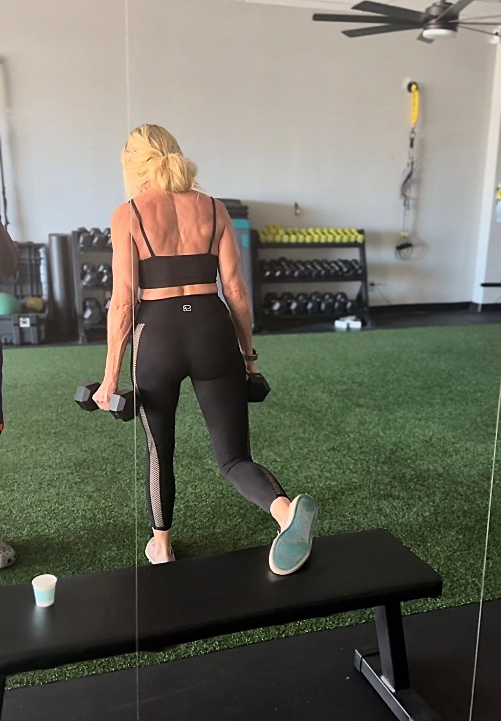 Figure competitor age 45 and up
