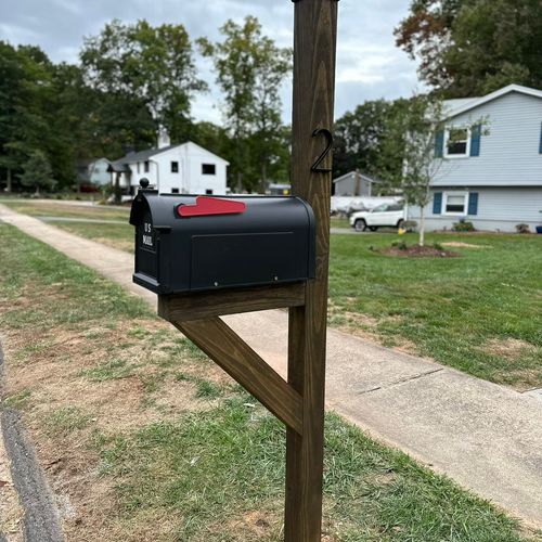 New hand built mailbox!